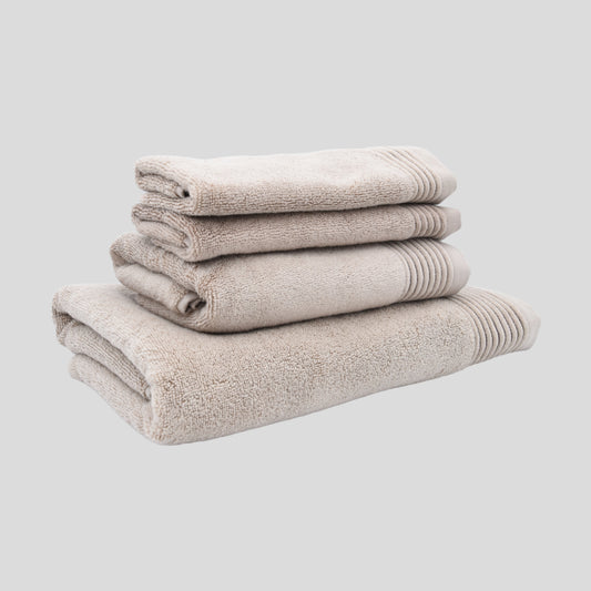 Handtuch Waha aus Baumwolle in verschiedenen Größen | beige