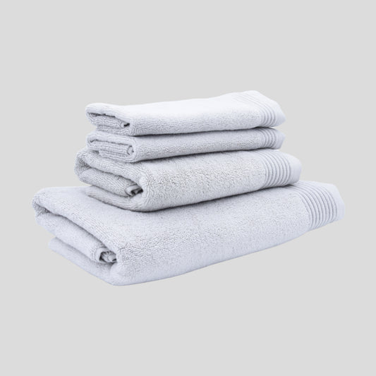 Handtuch Waha aus Baumwolle in verschiedenen Größen | silver